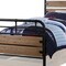 Homeroots Adams Twin Bed Antique Oak 285582 - alternate 5